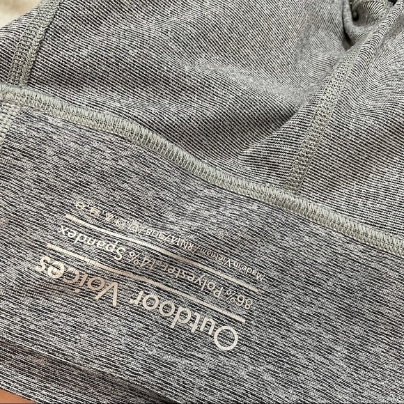 nwot outdoor voices warmup leggings gray stretch size XS - Picture 3 of 3